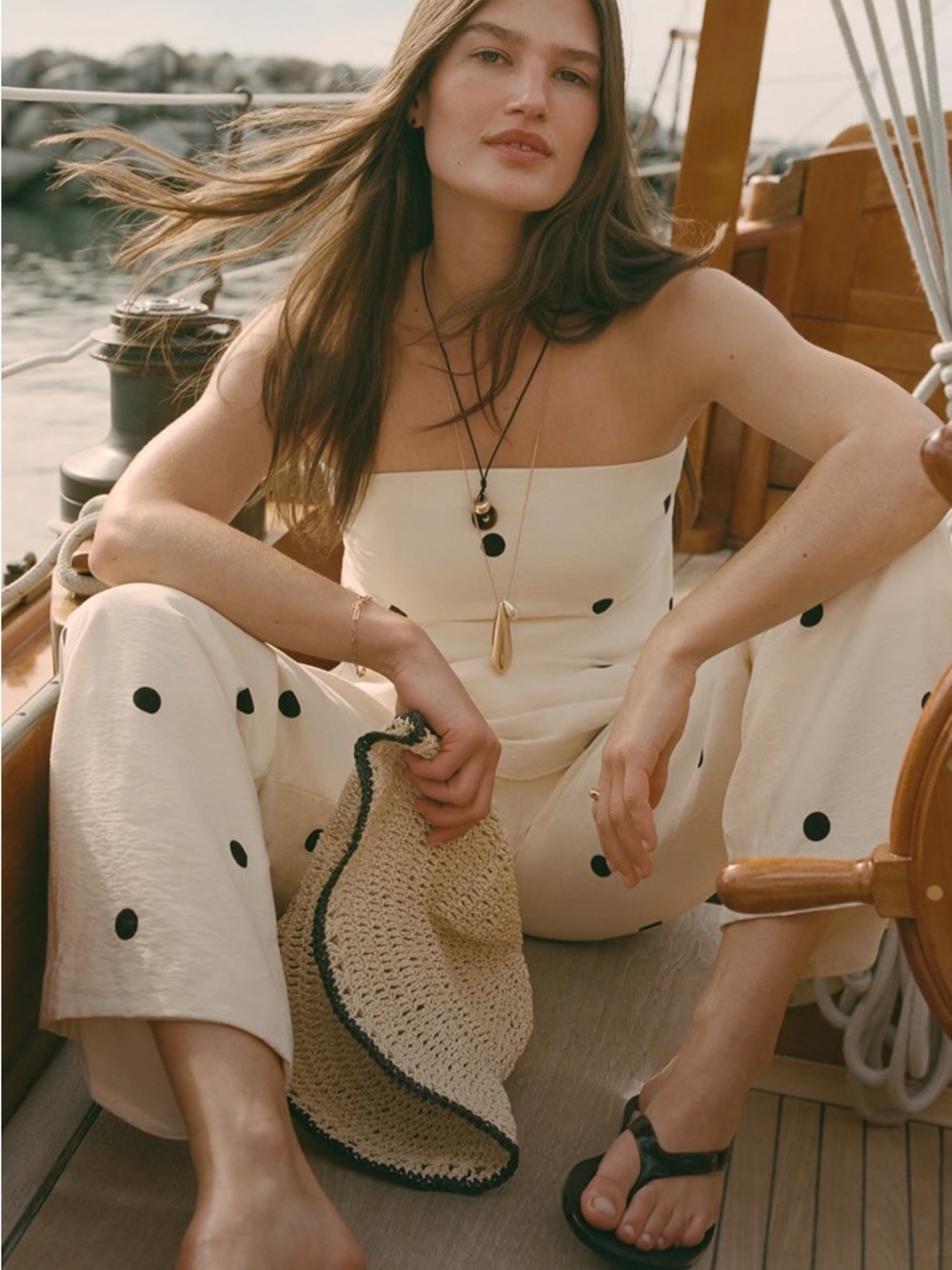 Abercrombie Polka Dot pant - Picture 3 of 7